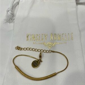 8 1/2” Kinsley Armelle Gold Bracelet